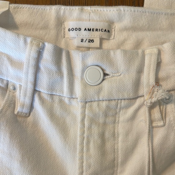 NWT Good American White Skinny Jeans Size 2 - Picture 6 of 10